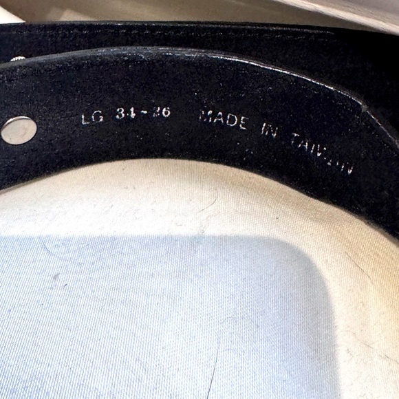 Disney Black Belt with Silver Buckle - Picture 15 of 15